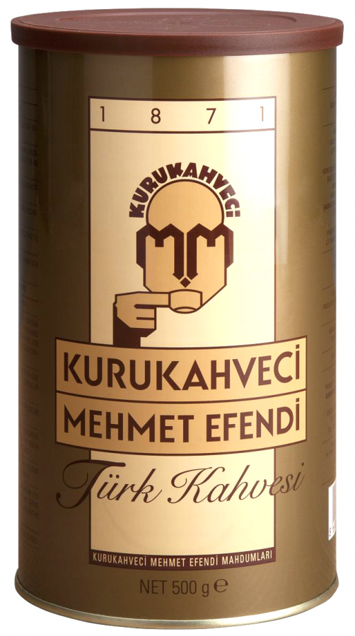 Kurukahveci Mehmet Efendi Türk Kahvesi 500 gr Kahveler Turuncu Ofis