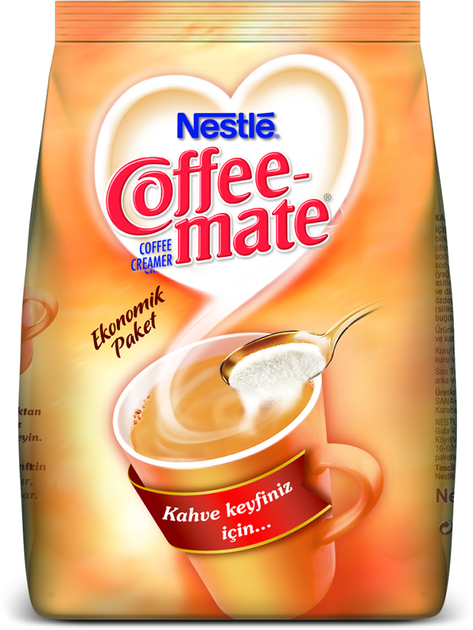 Nestle Coffee Mate 500 gr Kahve Kreması Süt Tozu Süt Tozları Turuncu Ofis