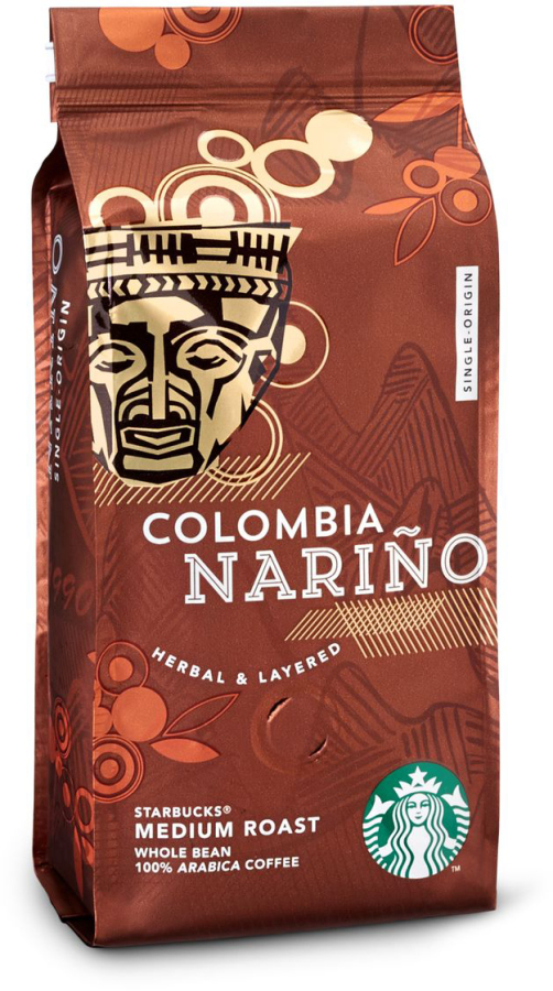 Starbucks Colombia Narino Kahve 250 gr Kahveler Turuncu Ofis